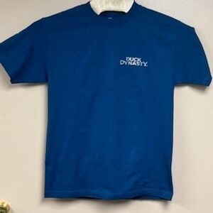 Duck Dynasty Jase Robertson No Rules Graphic T-Shirt Mens M Blue‎ Short Sleeve
